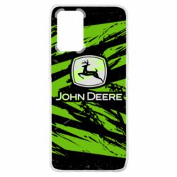 Чохол для Oppo A74 4G John Deere and green background - PrintSalon