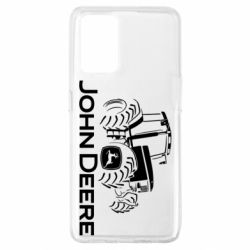 Чохол для Oppo A74 4G John Deere Logo, Tractor - PrintSalon
