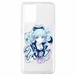 Чехол для Oppo A74 4G Kamisato Ayaka - PrintSalon