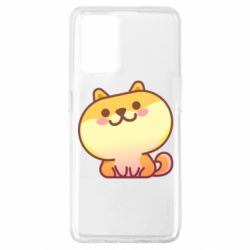 Чехол для Oppo A74 4G Корги с улыбкой - PrintSalon