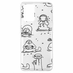 Чохол для Oppo A74 4G Кіт Саймона - PrintSalon