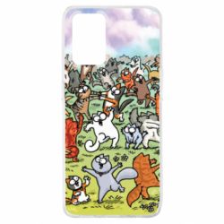 Чохол для Oppo A74 4G Коти танцюють - PrintSalon