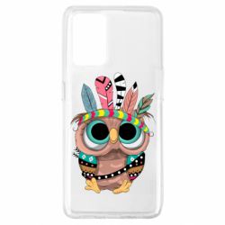 Чехол для Oppo A74 4G Little owl with feathers - PrintSalon