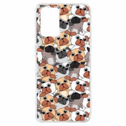 Чохол для Oppo A74 4G Little puppies - PrintSalon