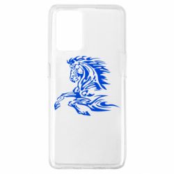 Чехол для Oppo A74 4G Лошадь - PrintSalon