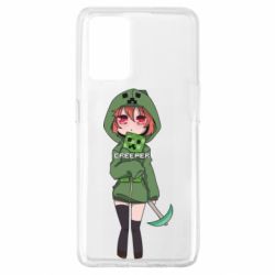 Чехол для Oppo A74 4G Minecraft anime - PrintSalon