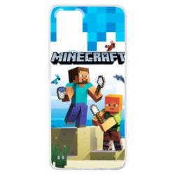 Чехол для Oppo A74 4G Minecraft summer - PrintSalon
