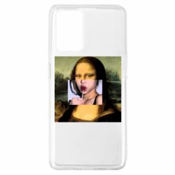 Чехол для Oppo A74 4G Mona lisa - PrintSalon
