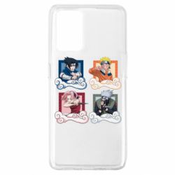 Чохол для Oppo A74 4G Naruto team 7 in action-PrintSalon Чохол для Oppo A74 4G Naruto team 7 in action