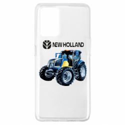 Чохол для Oppo A74 4G New Holland tractor - PrintSalon