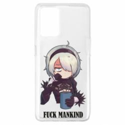 Чохол для Oppo A74 4G Nier. Fuck Mankind - PrintSalon