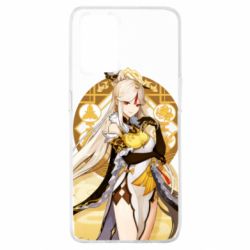Чехол для Oppo A74 4G Ningguan Genshin Impact - PrintSalon