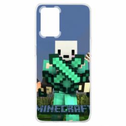 Чехол для Oppo A74 4G Novaskin Minecraft - PrintSalon