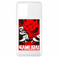 Чехол для Oppo A74 4G Poster samurai Cyberpunk - PrintSalon