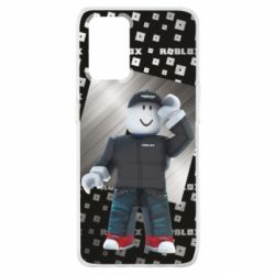 Чохол для Oppo A74 4G Roblox And Metal Logo - PrintSalon