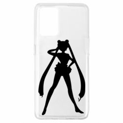 Чохол для Oppo A74 4G Sailor Moon silhouette - PrintSalon