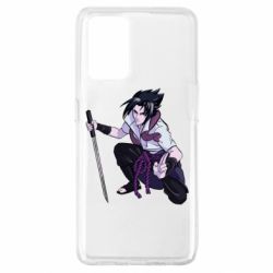 Чехол для Oppo A74 4G Sasuke with katana - PrintSalon