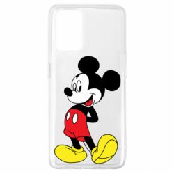 Чехол для Oppo A74 4G Smiling Mickey - PrintSalon