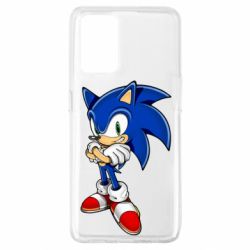 Чехол для Oppo A74 4G Sonic with smile - PrintSalon