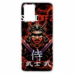 Чехол для Oppo A74 4G Standoff Samurai And Fire - PrintSalon