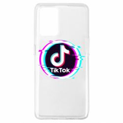 Чехол для Oppo A74 4G Tik tock glitch ring - PrintSalon