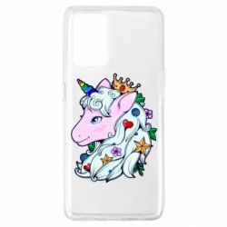 Чехол для Oppo A74 4G Unicorn Princess - PrintSalon