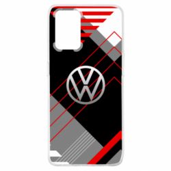 Чехол для Oppo A74 4G Volkswagen logo and abstraction - PrintSalon