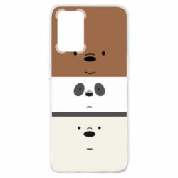 Чохол для Oppo A74 4G We bare bears ice cream - PrintSalon