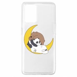 Чехол для Oppo A74 4G We bare bears sleep - PrintSalon