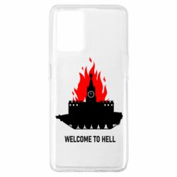 Чехол для Oppo A74 4G Welcome to Hell - PrintSalon
