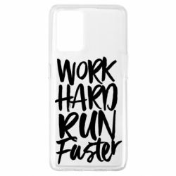 Чохол для Oppo A74 4G Work hard run faster - PrintSalon