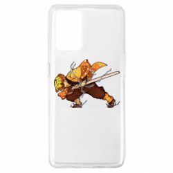 Чехол для Oppo A74 4G Zenitsu Demon Slayer - PrintSalon