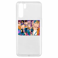 Чехол для Oppo A91/Reno3 All Main Characters - PrintSalon