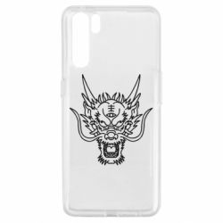 Чехол для Oppo A91/Reno3 Asian dragon - PrintSalon