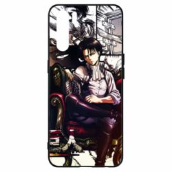 Чохол для Oppo A91 / Reno3Attack on Titan Кapral Levi - PrintSalon