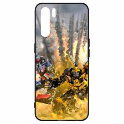 Чохол для Oppo A91 / Reno3Bumblebee and Optimus Prime - PrintSalon