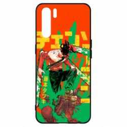 Чохол для Oppo A91 / Reno3Человек Бензопила - PrintSalon