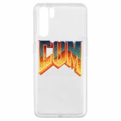 Чехол для Oppo A91/Reno3 Cum Doom logo - PrintSalon