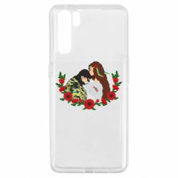 Чохол для Oppo A91 / Reno3Дівчина цілує солдата - PrintSalon