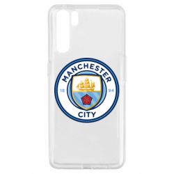 Чехол для Oppo A91/Reno3 FC Manchester City Logo - PrintSalon