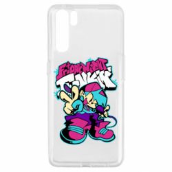 Чехол для Oppo A91/Reno3 FnF Boy And Logo - PrintSalon