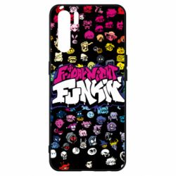 Чехол для Oppo A91/Reno3 FnF Icons - PrintSalon