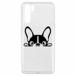 Чехол для Oppo A91/Reno3 French Bulldog Puppy - PrintSalon