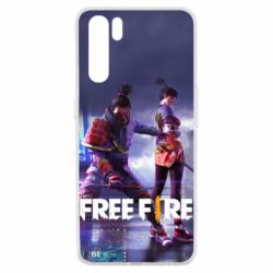 Чехол для Oppo A91/Reno3 Garena Free Fire Samurai Team - PrintSalon