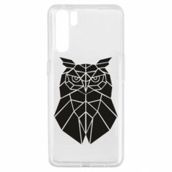 Чохол для Oppo A91 / Reno3Geometric Owl - PrintSalon