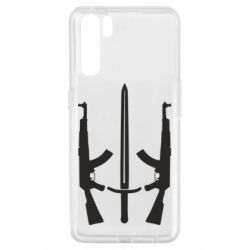 Чохол для Oppo A91 / Reno3Герб добровольчих батальйонів - PrintSalon