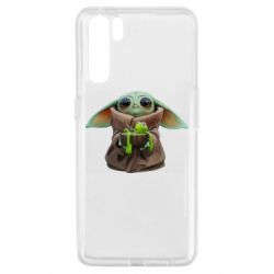 Чехол для Oppo A91/Reno3 Grogu and Kermit - PrintSalon