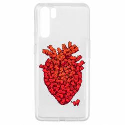 Чехол для Oppo A91/Reno3 Heart of many cats - PrintSalon