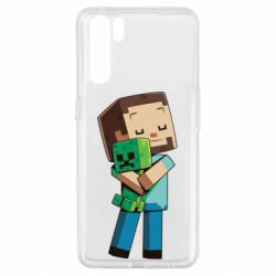Чохол для Oppo A91 / Reno3Heroes from Minecraft - PrintSalon