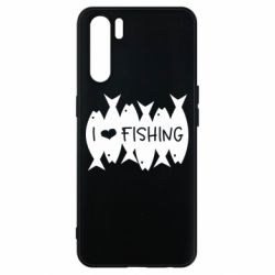 Чохол для Oppo A91 / Reno3I Love Fishing - PrintSalon